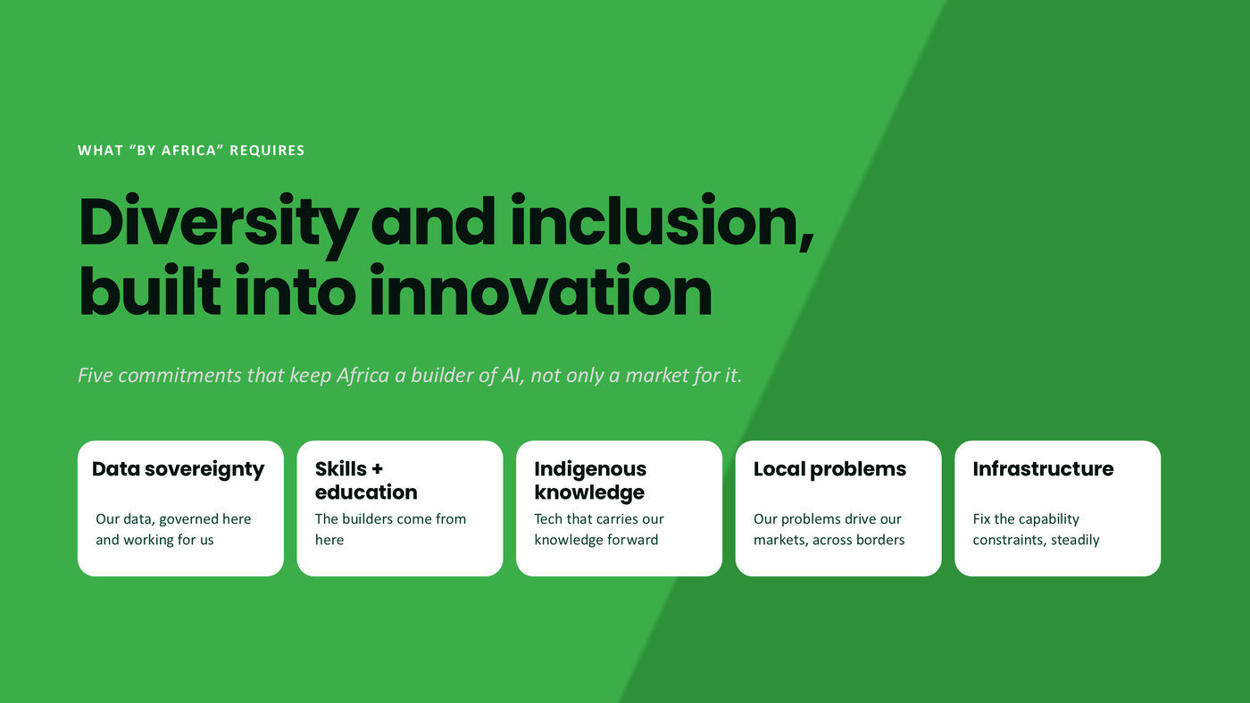 Five commitments for diversity and inclusion built into innovation